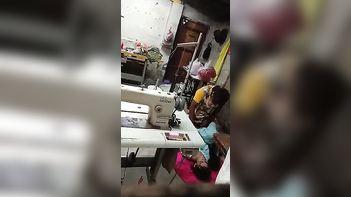 Indian Girl's Shocking Encounter With Co-Worker in Workshop