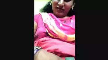 Desi Girl Flaunting Her Assets and Pleasuring Herself on Video Call