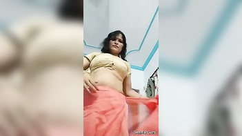 Desi MILF Delights in X-Rated Show Requested by Playful Friend