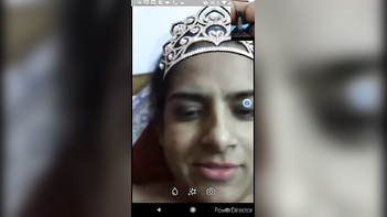 Sensational Video: Desi Bhabi Caught Masturbating on Video Call!