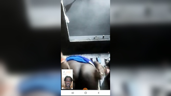 Village Wife Flaunts Her Ebony Booty in a Bold Display of Confidence