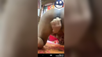 Desi Bhabi Captures Intimate Selfie on Cam with Fingering Pussy