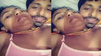 Indian Woman Reveals Her Full Xxx Breasts to Partner Who Touches Them