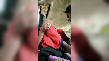 Village Couple Enjoys Intimate Moment: A Romantic Story