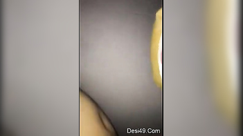 Desi Gal Teases Her Pussy in Red Lingerie for the Camera - XXX Video