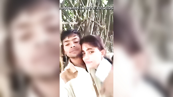Romantic Evening of Xxx Sex: Indian Skinny Enjoys Time With Loved Man