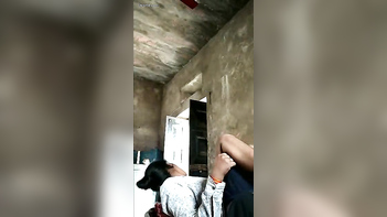 Village Couple Enjoys Passionate Lovemaking