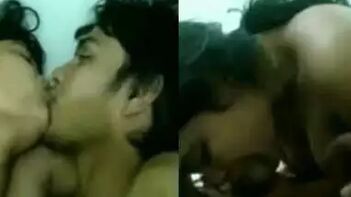 Hot Indian Girl Gives an Intimate Blowjob to Her Partner in the Bedroom