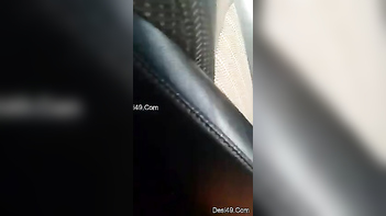 Watch Desi Mom Flaunt Her Big Breasts While Talking On Phone in Indian Taxi - Adult Video