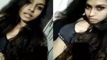 Desi Girl Boasts of Her Small Boobs and Bottom in Indian Porn Tube Video