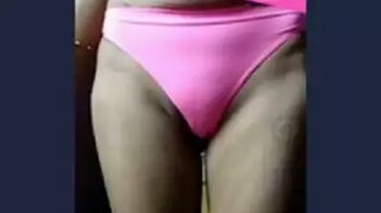 Sizzling Desi Babe Flaunts Her New Thong Panty On Video Call - Watch Now on Indian Porn Tube Video