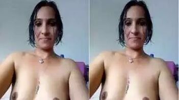 Watch Desi Milf Tease With Her Slender Xxx Body In The Bathroom