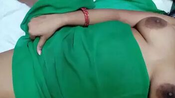 Watch Hot Desi Bhabhi Fingering Her Hairy Pussy  Now