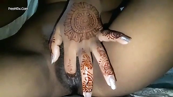 Mysterious Desi Aunty With Tattoos On Hand Fingers - Unseen Indian Porn Tube Video