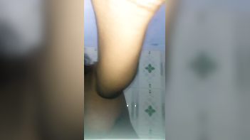 Village Bhabi Exposing Her Cute Boobs and Ass for the First Time