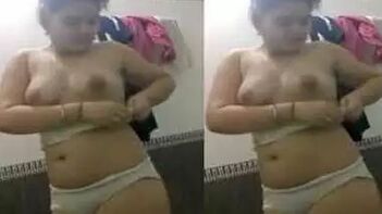Tantalizing Desi Woman Reveals Her Intimate Secrets as She Strips Down to Sexy Lingerie
