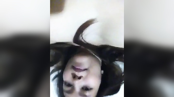 Super Cute Girl Showing Off Fierce Fingering Skills