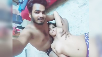 Indian Couple's Passionate Lovemaking Captured on Porn Video - Watch Now!