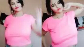 Watch Indian Porn Tube Video of Vingo Girl's Braless Boobs Bouncing!