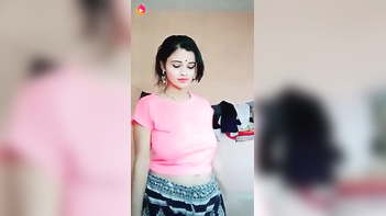 Watch Indian Porn Tube Video of Vingo Girl's Braless Boobs Bouncing!