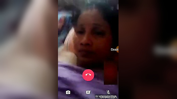 Indian Milf Seductively Laying In Bed, Tugging Those Juicy Knockers Like A Tease