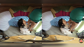 3D Bedroom Blowjob Action with a Damn Sexy Swallow