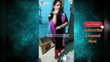 MILF Aunty Dances Seductively in Tight Ass Jeans Grinding and Moaning Loudly