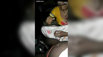 Village Bhabhi with Juicy Boobs Rubs and Teases Like a Fucking Goddess