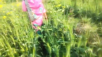 Indian Village Bhabi Gets Pounded Outside, Wild Outdoor Action With Curvy Slut
