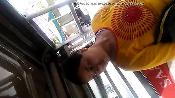 Fierce Indian Housewife Bouncing Her Massive Tits Wildly on Camera