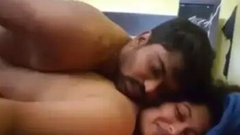 Damn Hot Desi Couple Fucking Hardcore, Wild Sex Session, Passionate and Raw