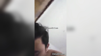 Cameraman Gets Wild With Hot Desi Babe, Crams It In Quick And Blows His Load