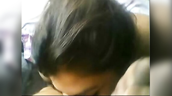 Chubby Bhabhi From Indore Sucks Dick Like a Pro, Mind-Blowing Blowjob Action