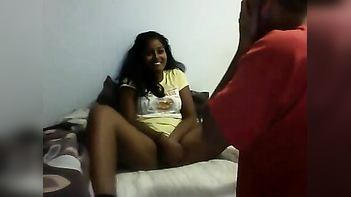 Mallu Chick with Juicy Black Pussy Gets Sucked Seductively by Boyfriend