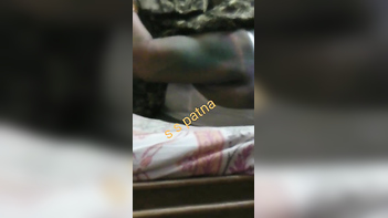 Bhabi Strips Down Covered in Holi Colors, Juicy Ass Cheeks on Full Display