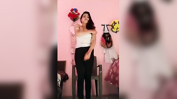 Indian Babe Teases and Strips, Driving Her Man Wild for Rough Fucking.