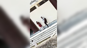 Stud Secretly Catches Indian Dude Roughly Coaxing Timid Xxx Babe Into Making Out