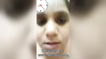 Bhabi Teasing with Big Boobs and Wet Pussy - Must See!