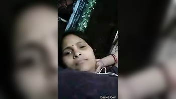 Milf With Desi Features Shows Off Her Massive Tits And XXX Nipples