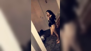 Damn Hot Teen Slams Thick Dick, Wild Snapchat Sex Session Caught on Camera