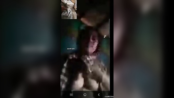 Indian Chick Shows Her Tits While Jerking Off, Damn That’s Sexy As Hell