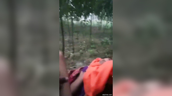 Village Chick Gets Pounded Wild in the Jungle After Tutoring Session