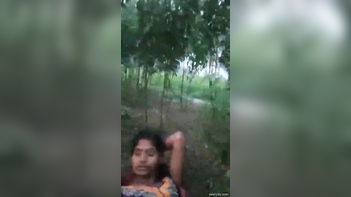 Village Chick Gets Pounded Wild in the Jungle After Tutoring Session