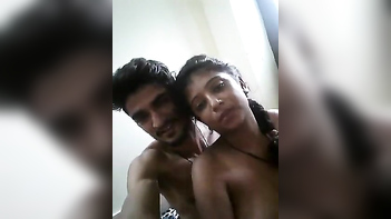 Indian Dude Takes a Break to Kiss His Hot GF During Wild XXX Sex Session