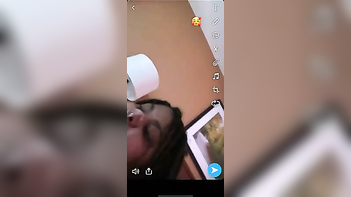 Filthy Cumshot Splattered All Over That Stunning Bitch’s Perfect Face