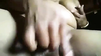 Mallu Chick Jacks Off With Shampoo Bottle, Soaking Wet and Cursing Up a Storm