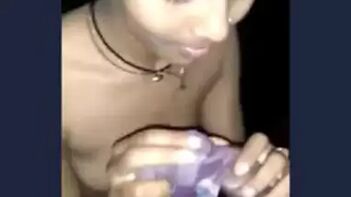 Village Wife Sucks Husband’s Dick Like a Pro, Hardcore Blowjob Action