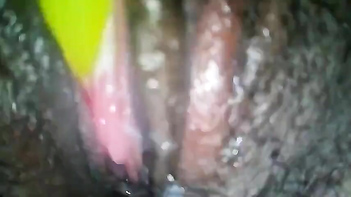 This Fucking Hot Chick Get Off With a Toothbrush, You Sick Fuckers.