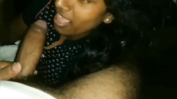 Tamil Wife Sucking Dick Like a Pro, Wild Blowjob Session Caught on Camera