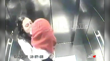 Amazing Horny Indian Lesbians Get Wild and Wet in the Elevator Together